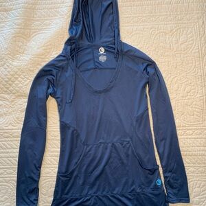 Wave Life Deep Blue Women's Hoodie